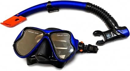 Track Snorkel Set with Tempered Glass Lens