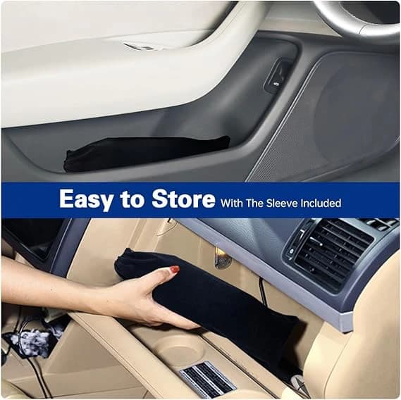 Jasvic Foldable Car Windshield Sun Shade Umbrella - Large