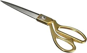 Plastific Stainless Steel Tailor Scissors 8.5" - Golden