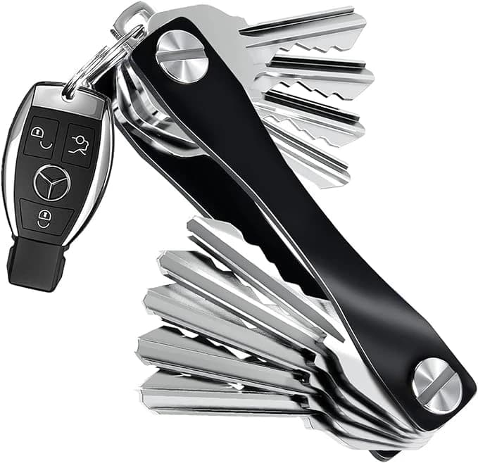 Key Smart Key Holder Organize Portable Pocket Clips Keychain 