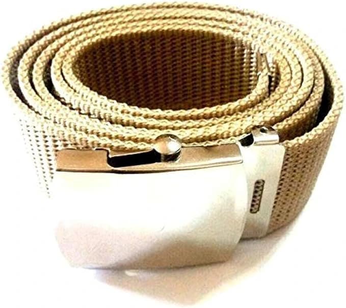 Mixed Materials Belt For Unisex