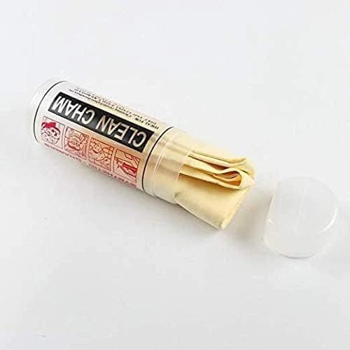 منشفة تنظيف شامواه سحرية Clean Cham للسيارات والأثاث 43 × 32 سم - أصفر