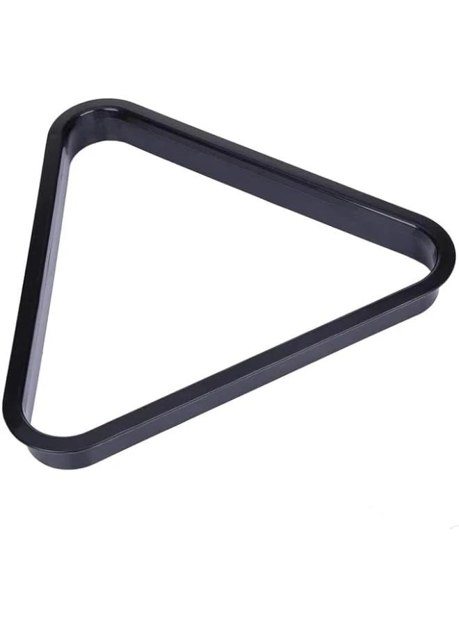 Triangle Billiards Rack Plastic Billiard Table Rack Triangle Design Multicolor  