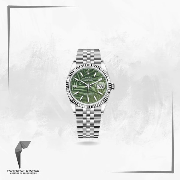 Rolex Datejust Palm Green Dial - Master Copy