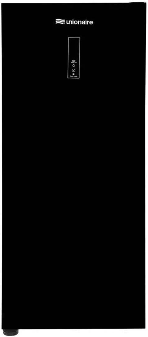 Unionaire UFN-230LBG1A-DTH Freezer, Black Glass, No Frost,Digital Control, 230 L