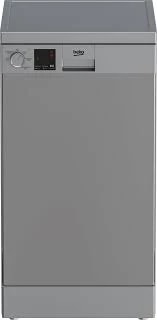 Beko DVS05020S Dishwasher, 45 cm, 10 Persons, LED Display - Silver