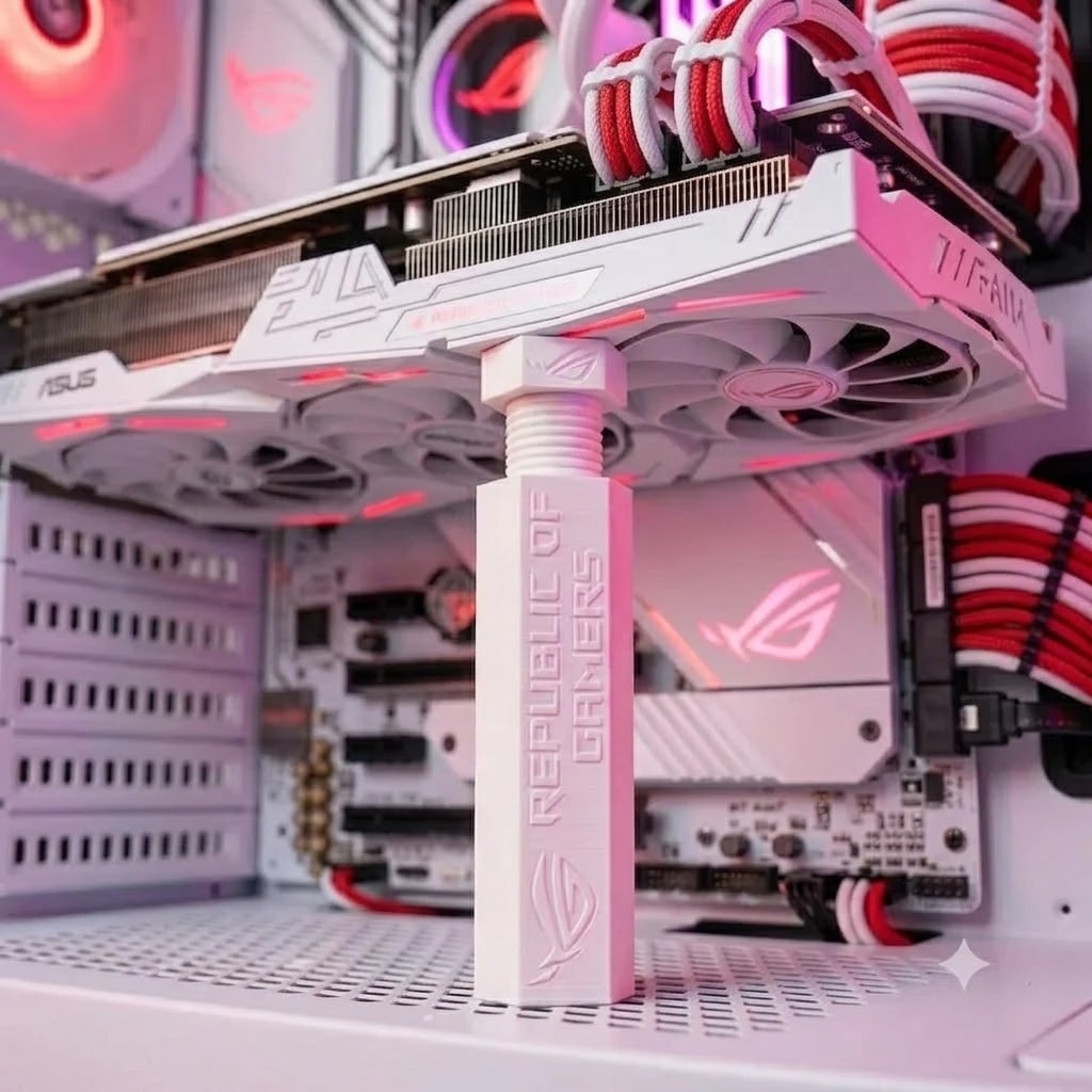 ROG Branded Adjustable GPU Support Stand