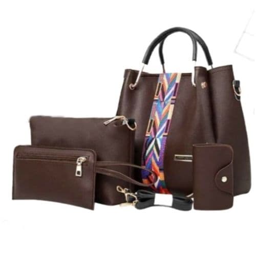 Womens shoulder bag, crossbody bag and wallet
