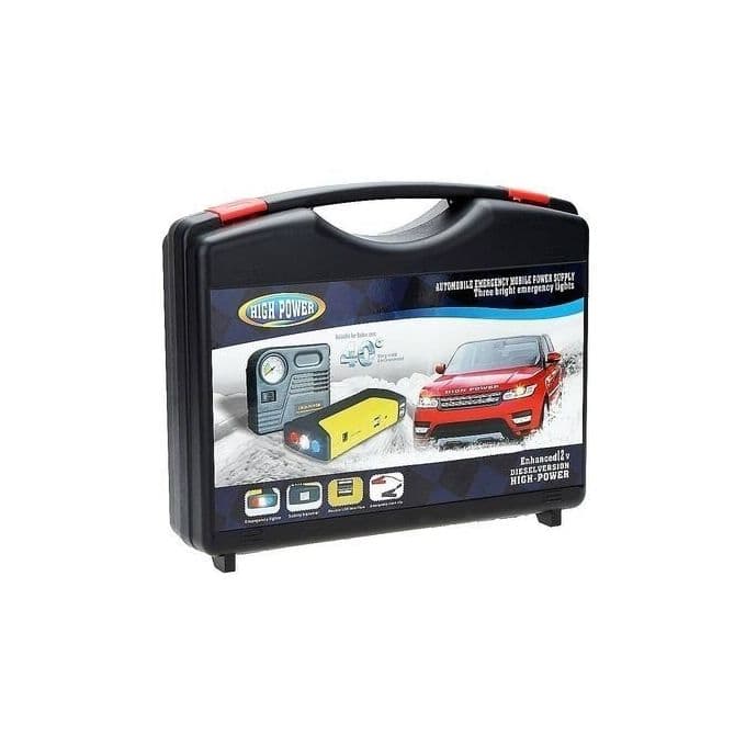 Equipped with a 50800 mah compressor, power bank to start the car and charge lap