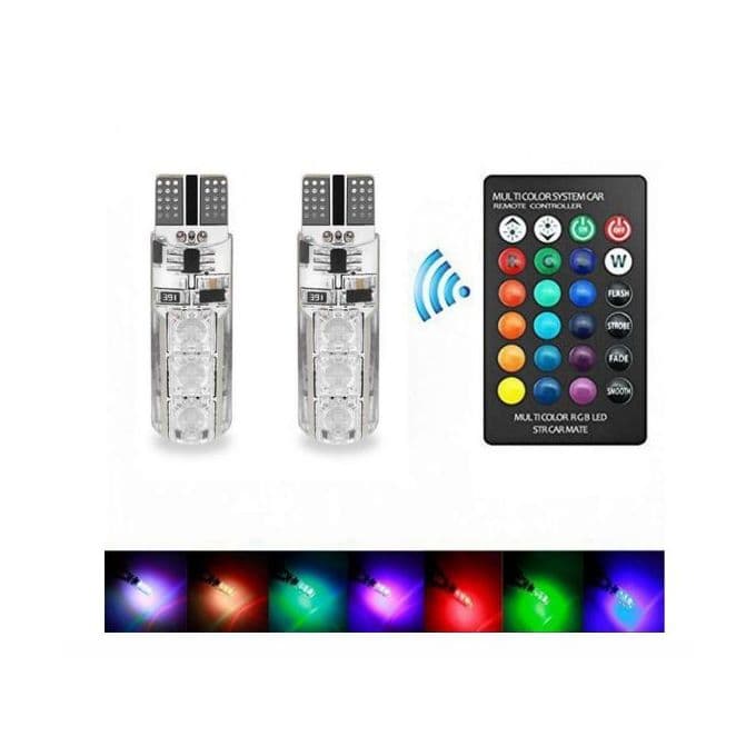 أنظمة إضاءة LED متعددة الألوان مع التحكم عن بعد