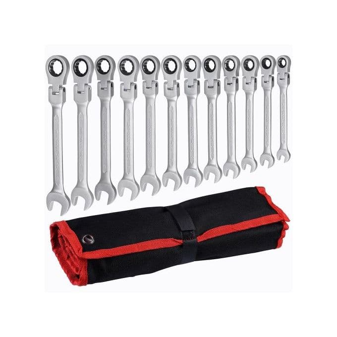Multi-use Combination Wrench Tool Set - 7 Pcs