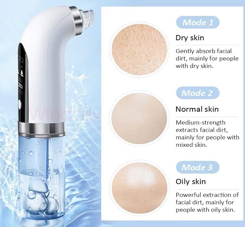 ZHENGJC Blackhead Remover Skin Scrubber Facial Cleaner Skin Peeling Face Scrubbe