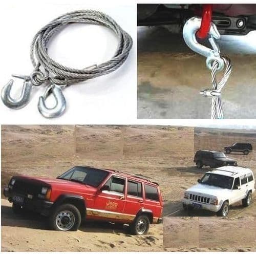 Car Towing Steel Wire - 4m
