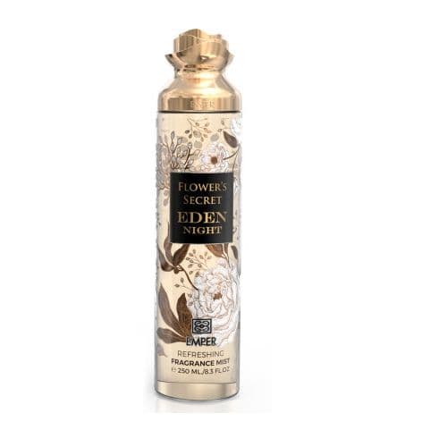 Emper Flowers Secret Eden Night - Body Mist - For Women - 250ml