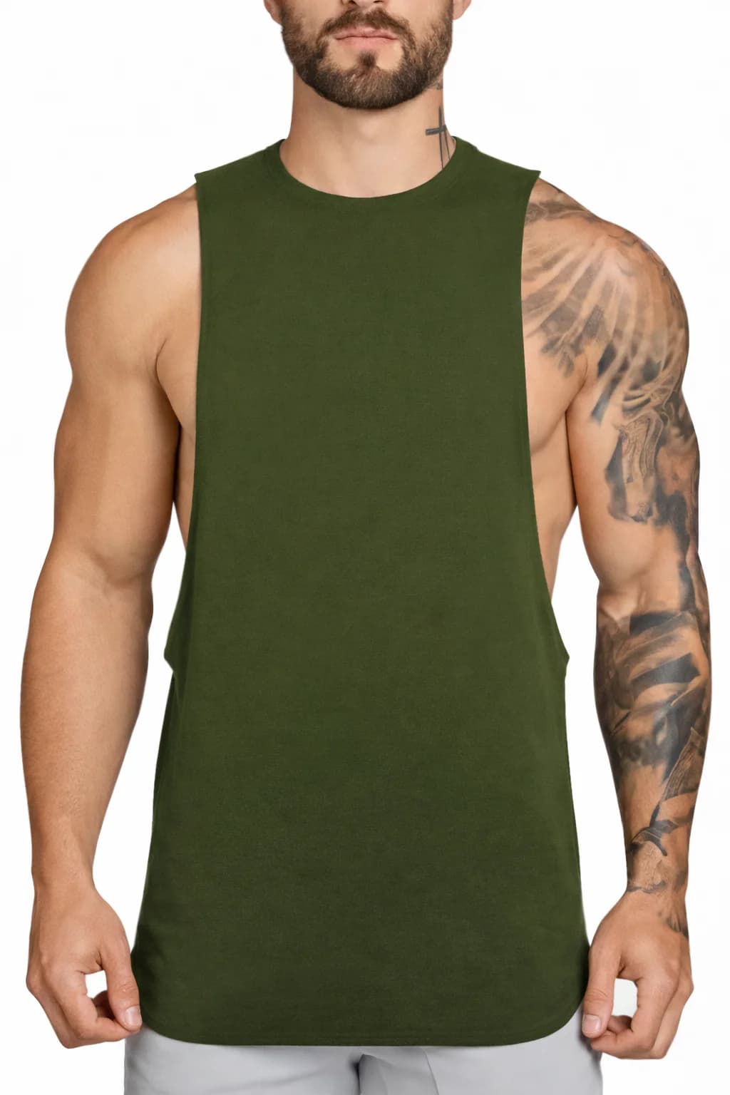 Men's T-shirt for sports and gym cotton