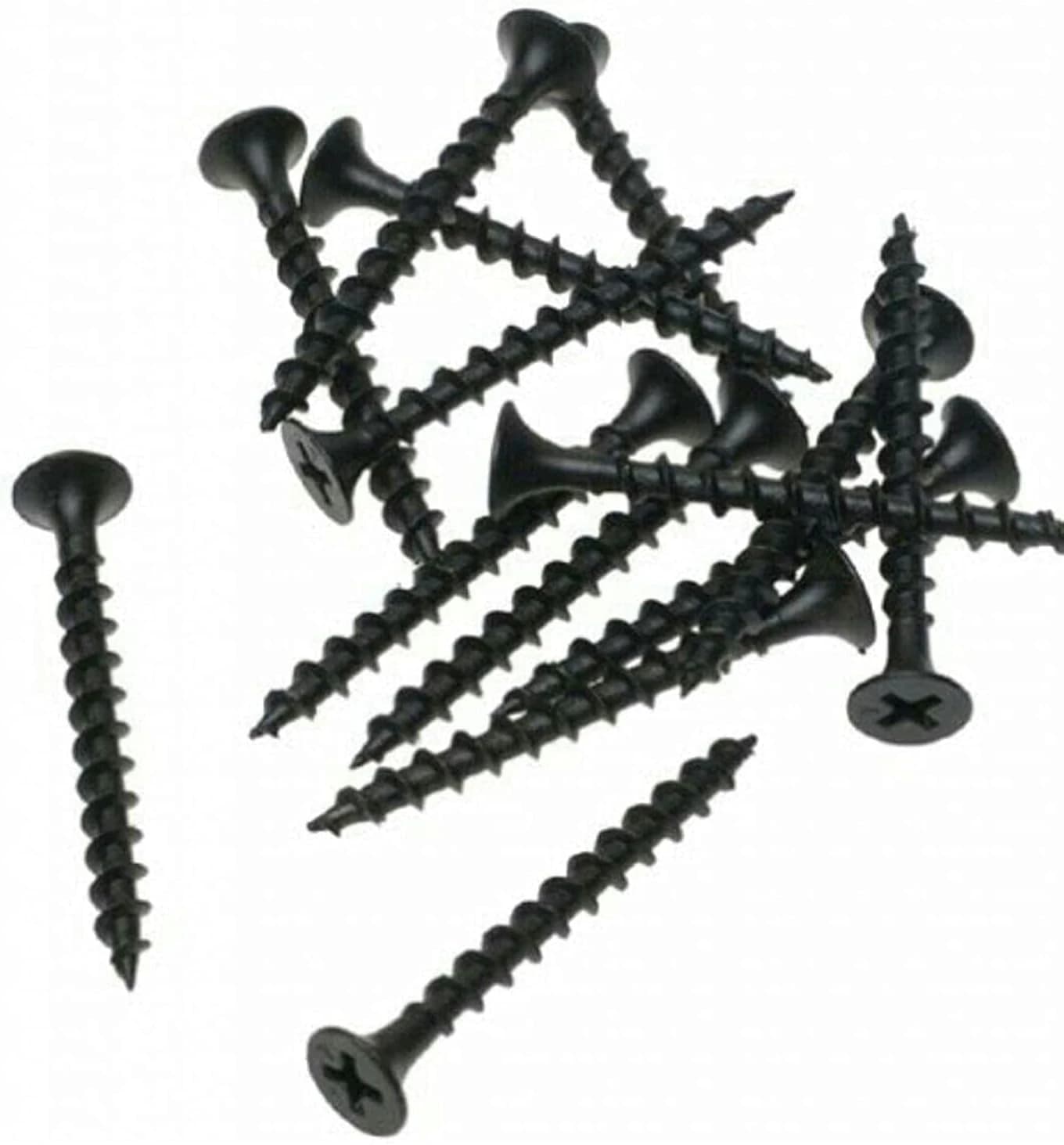 Black threaded nail - M 3.5 x 50 mm - Pack of 50