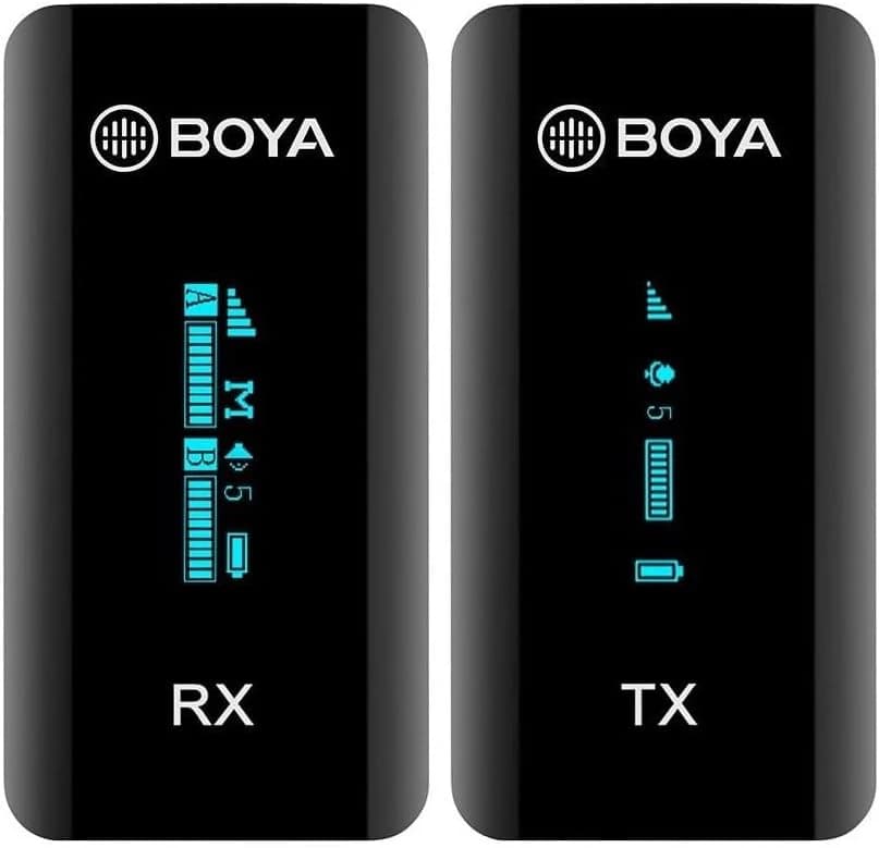 Boya BY-XM6 K1 Wireless Lavalier Microphone with Charging Case