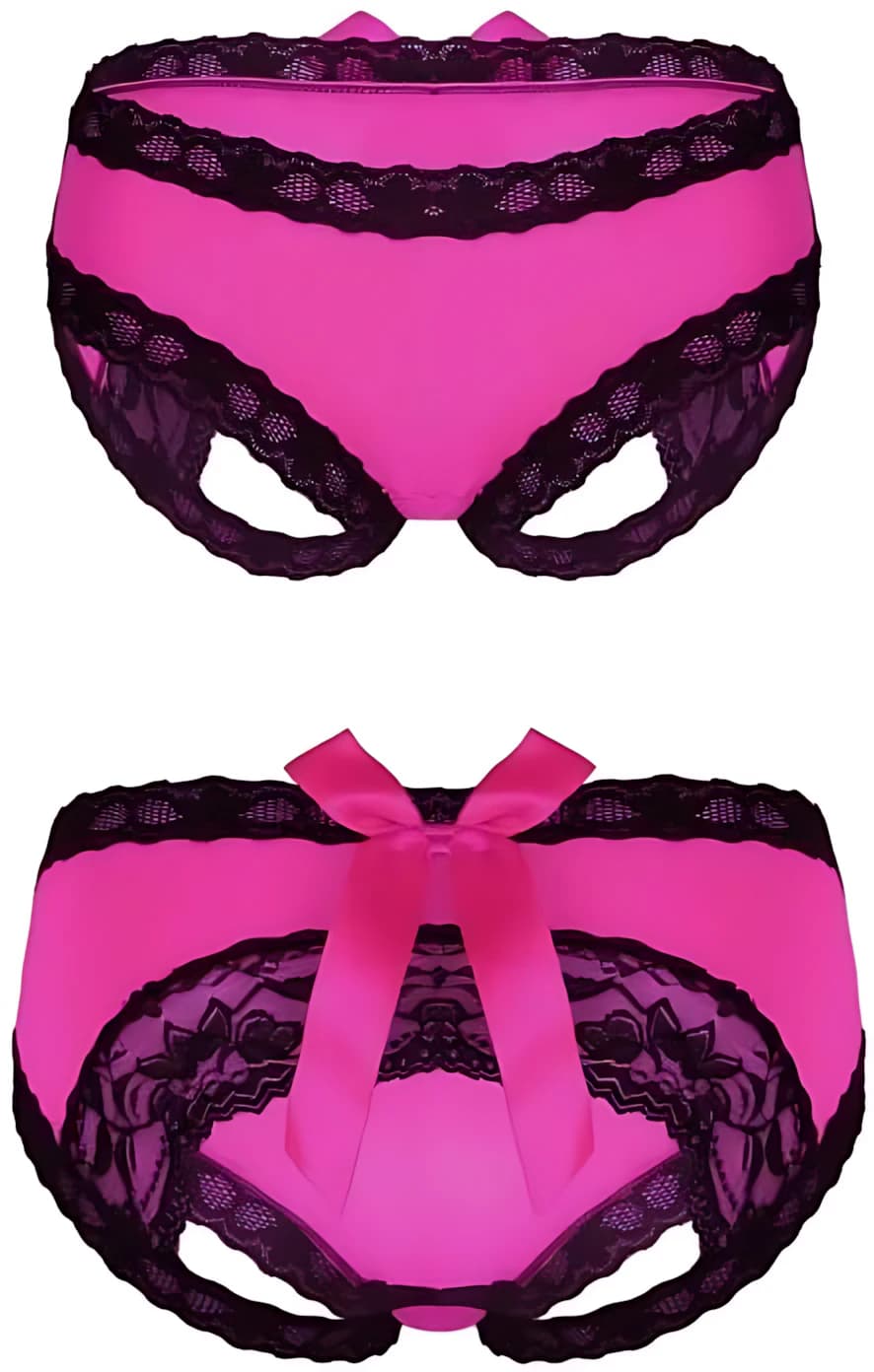Women Open Back Panty