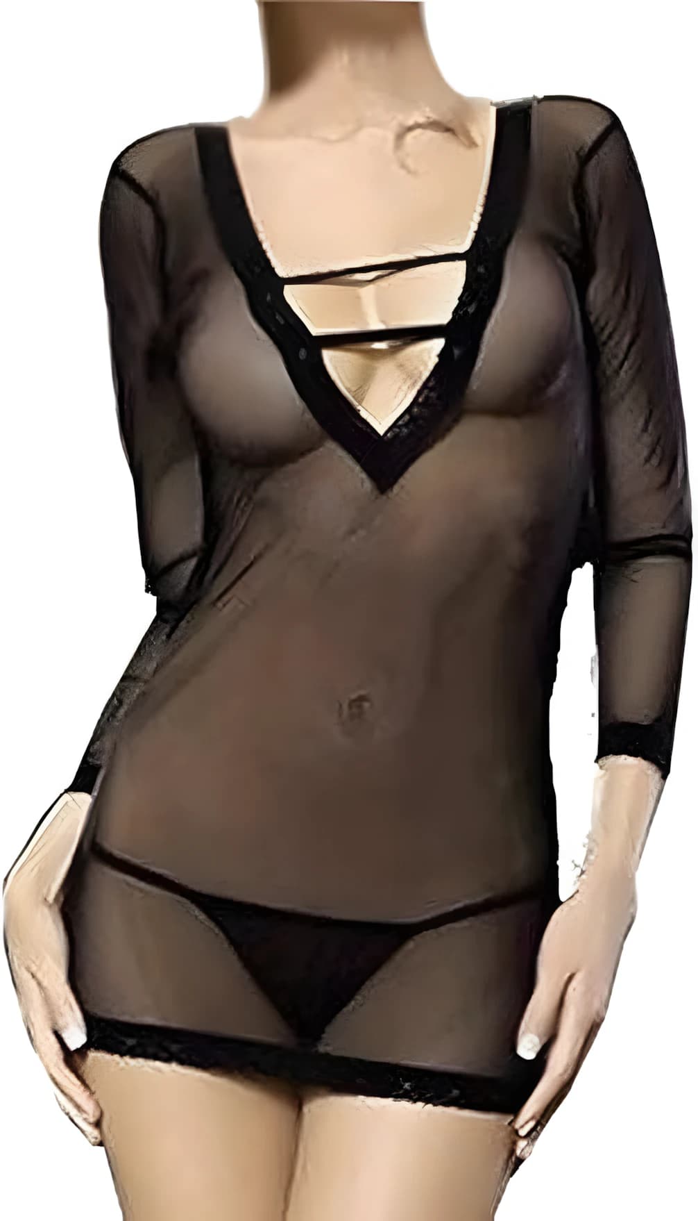 Lingerie Babydoll, , Medium Size, Polyester