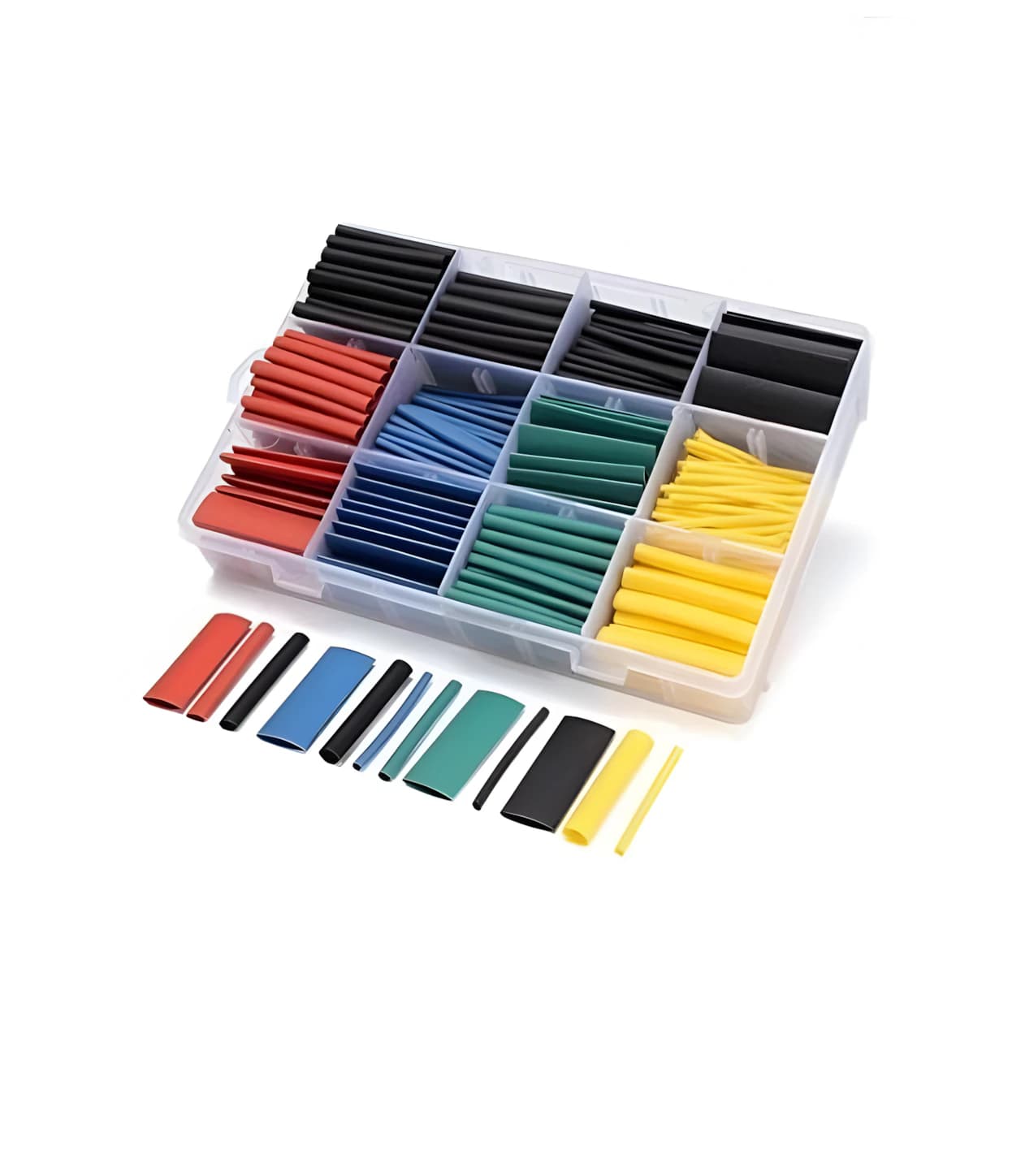 Mi M-530r Heat Shrink Tubing Insulation - Set of 530 Pieces