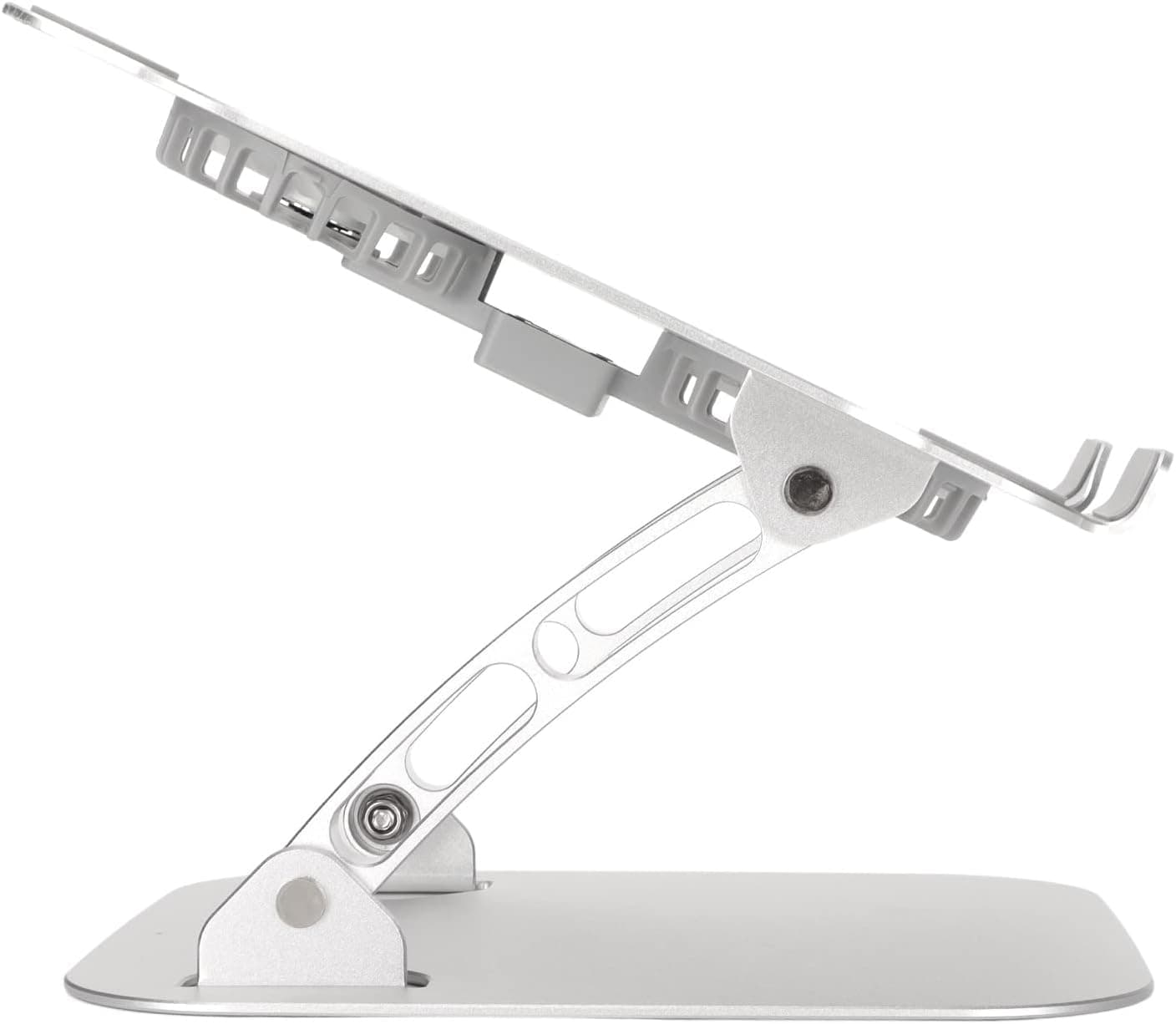 TechTrendz Aluminum Alloy Laptop Stand With Cooling Fan, PC Stand,Tablet Stand,