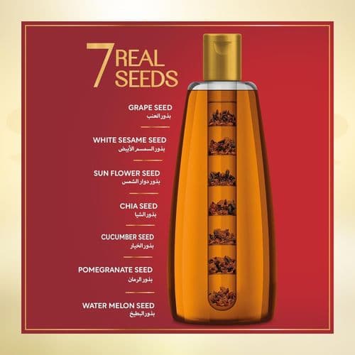 Herbs India زيت شعر هيربسينديا بالقرنفل و7 بذور عشبية مع انبوب مغذي - يجعل الشعر