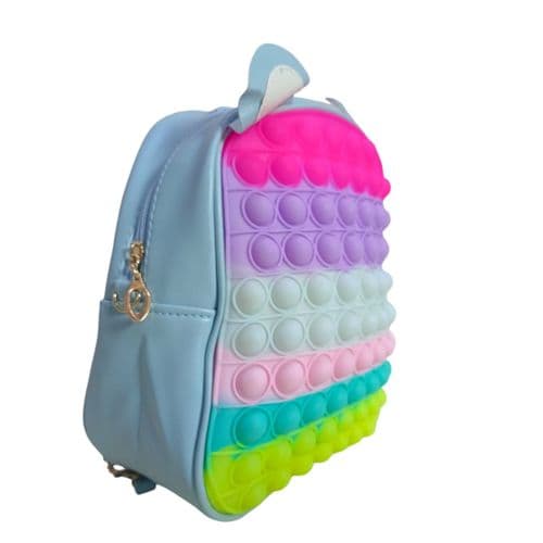 Bubbles Bag For Children, The Best Gift,Sky Blue Color