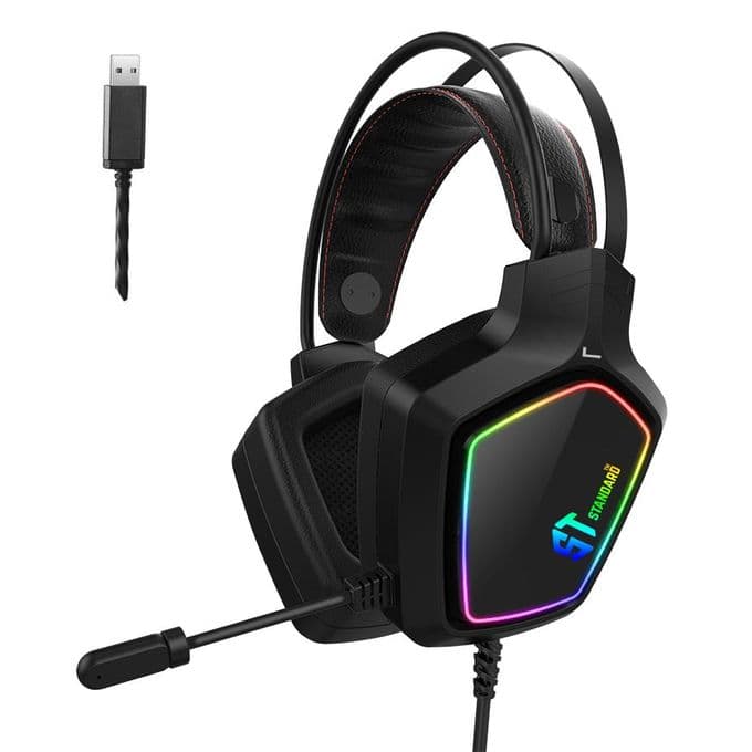 Standard GM-08 Gaming Headphone - Black