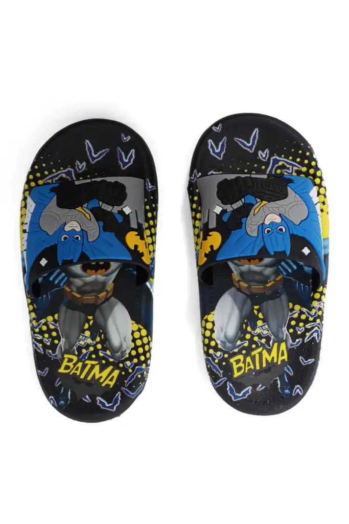 Black Batman Slippers