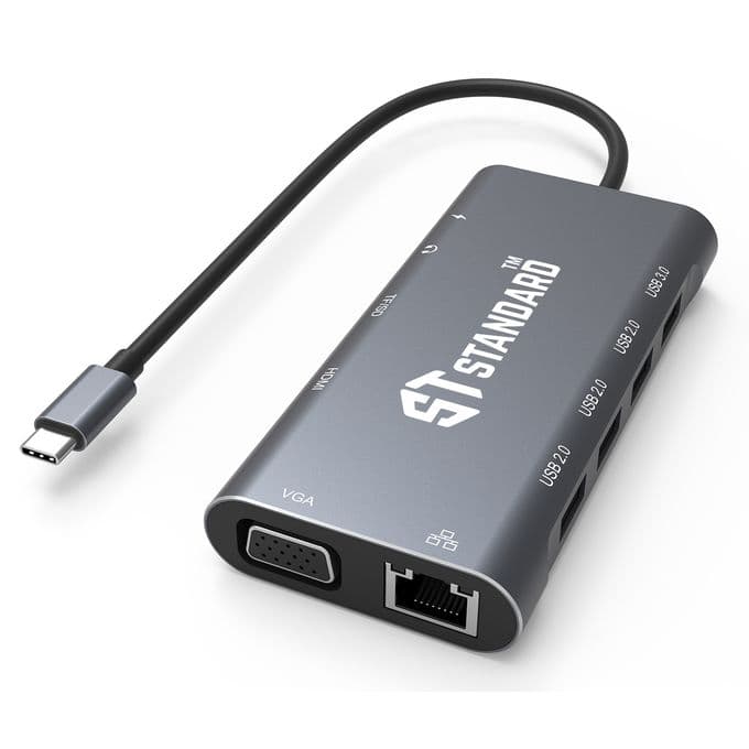 Standard Docking Station ST-9591A 11 in 1