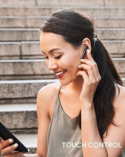 Aukey ep-t21 true bluetooth wireless earbuds - black Headphones Headset