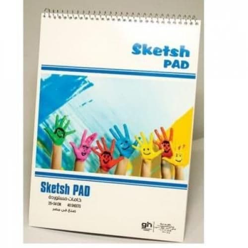 SET 2 SKETSH PAD - 40 Sheets - 80 Gsm - 25 34 Cm - 2 PCS