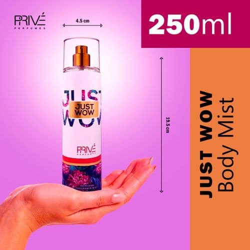 بريفي جست WOW – سبراي للجسم للنساء – 250 مل