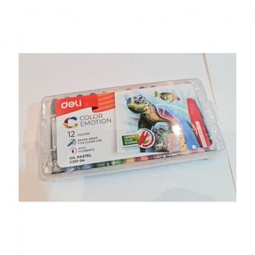 Deli Wax Crayon - 12 Colors - Extra Smooth - Deli