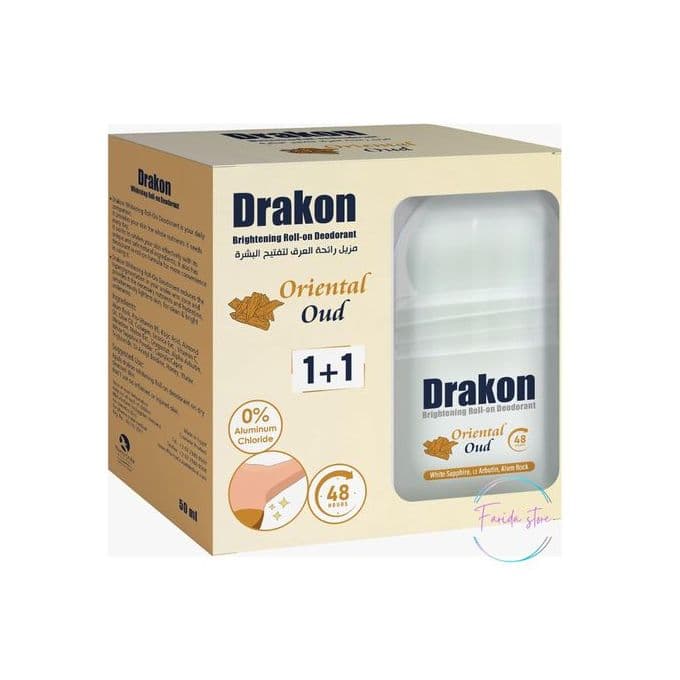 Drakon 11 دراكون رول اون برائحة العود الشرقى مزيل عرق ومفتح للون البشرة 50 ملى