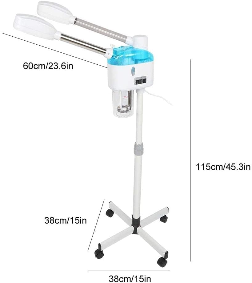 GL Enterprises 2 in 1 Hot & Cold Facial Steamer Machine,800W, Hot Mist Cold Mist