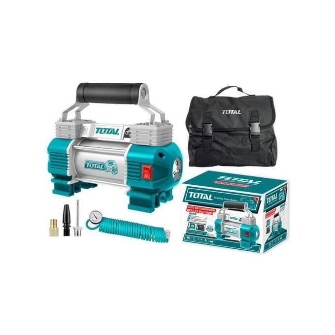 TOTAL TTAC2506 12V Car Tire Inflator