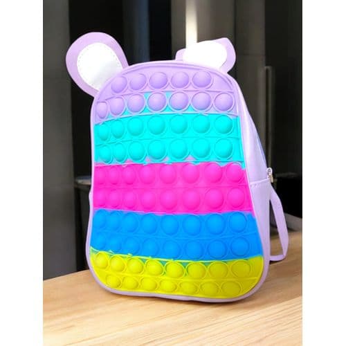 Bubbles bag for children the best and most beautiful gift the color is light pur