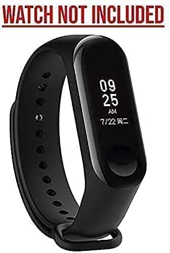 MYVN Adjustable Xiaomi Mi Band 3/ Mi Band 4 Watch Silicone Strap Belt Band Brace