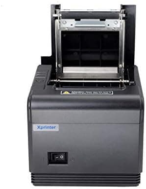 طابعة فواتير حرارية Xprinter Q200 - 80 مم، شبكة محلية LAN وUSB مع قاطع آلي - ل