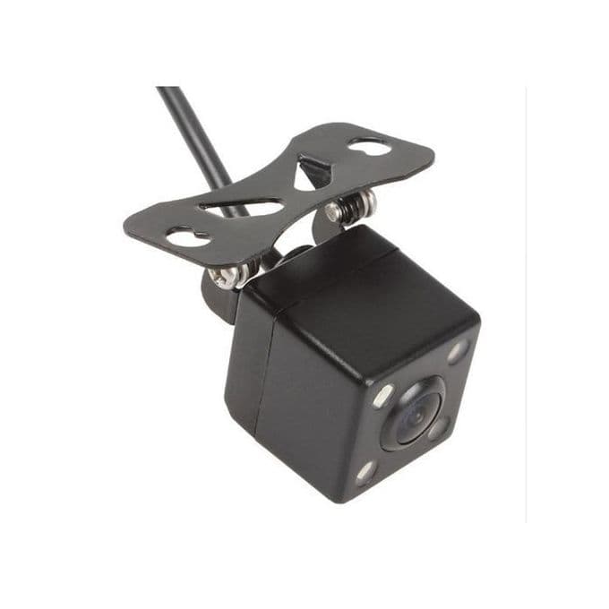Car rear camera with rear view lights