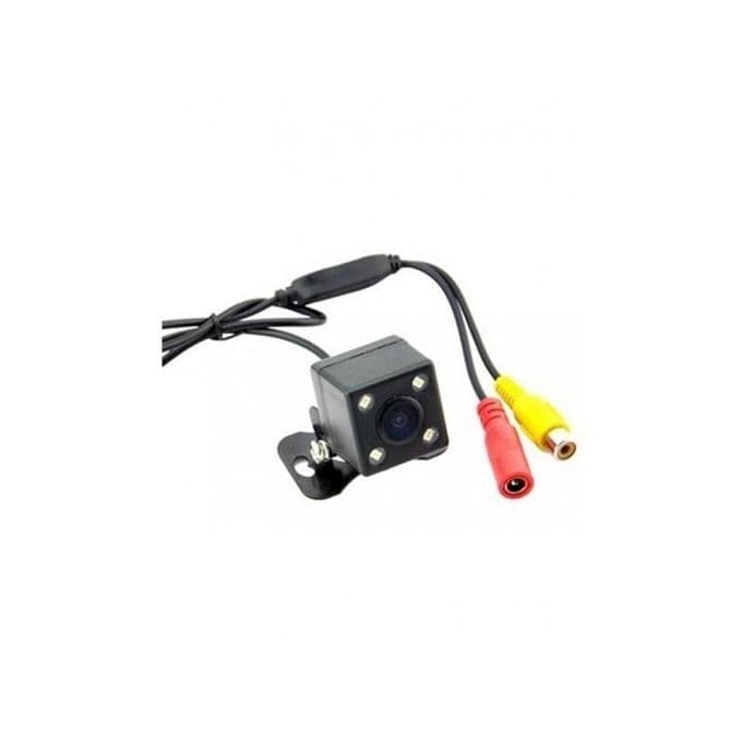 Car rear camera with rear view lights