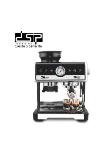 ماكينة قهوة اسبريسو DSP KA3107 سعة 2.6 لتر مع خزان مياه ULKA 20 بار 4 بار. 2250
