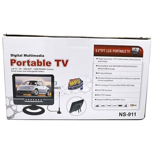 Ns-901 Tft Lcd Screen Tv-Av Player Usb - 9 Inch