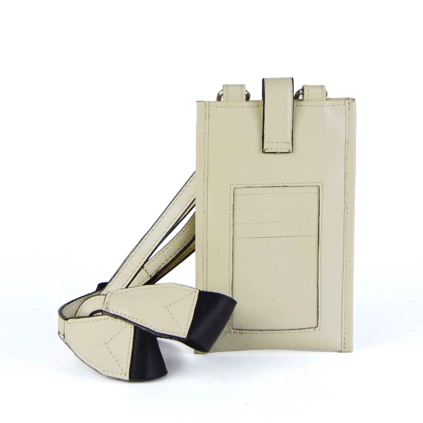 BEIJe- LEATHER BAGGY WALLET