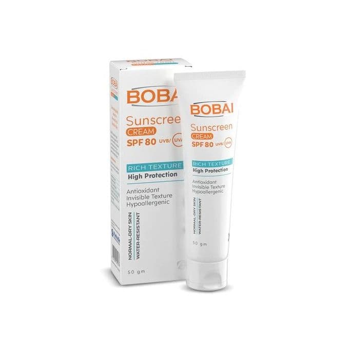 Bobai Bobai Sunscreen Sunscreen Cream - SPF 80 - High Protection Formula - 50 g