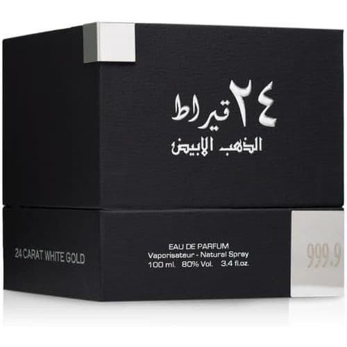 عطر لطافة 24 قيراط من الذهب الأبيض - 100 مل - أو دى بارفان