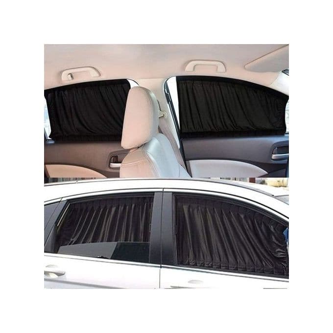 VIP Mesh Interlock Car Window Shade - 50 cm - 4 Pcs