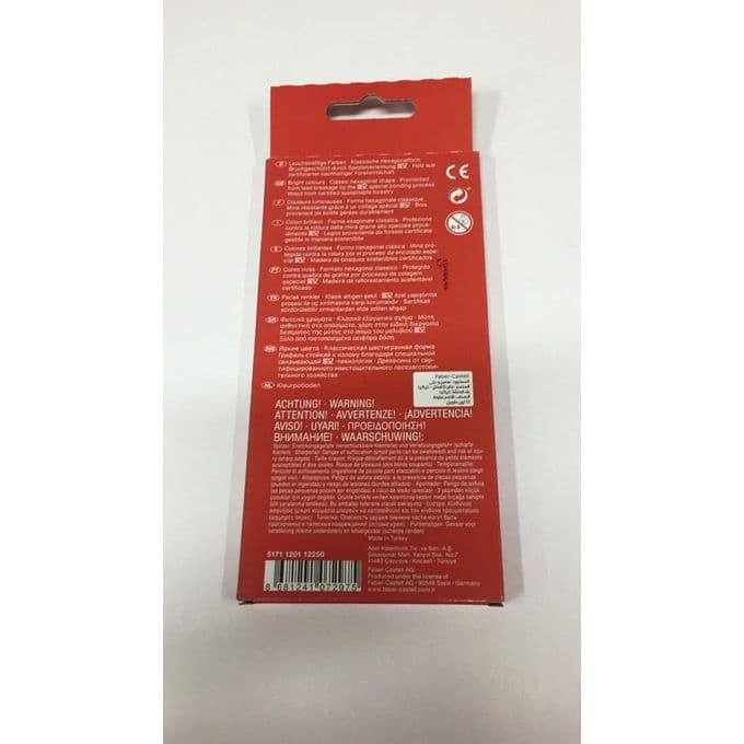 Faber Castel Colouring Pencils - 12 Pcs 2 Pcs