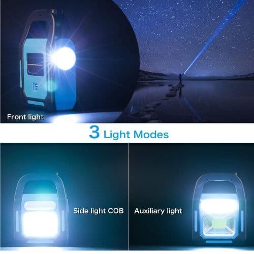 LED Rechargeable Flashlight White
